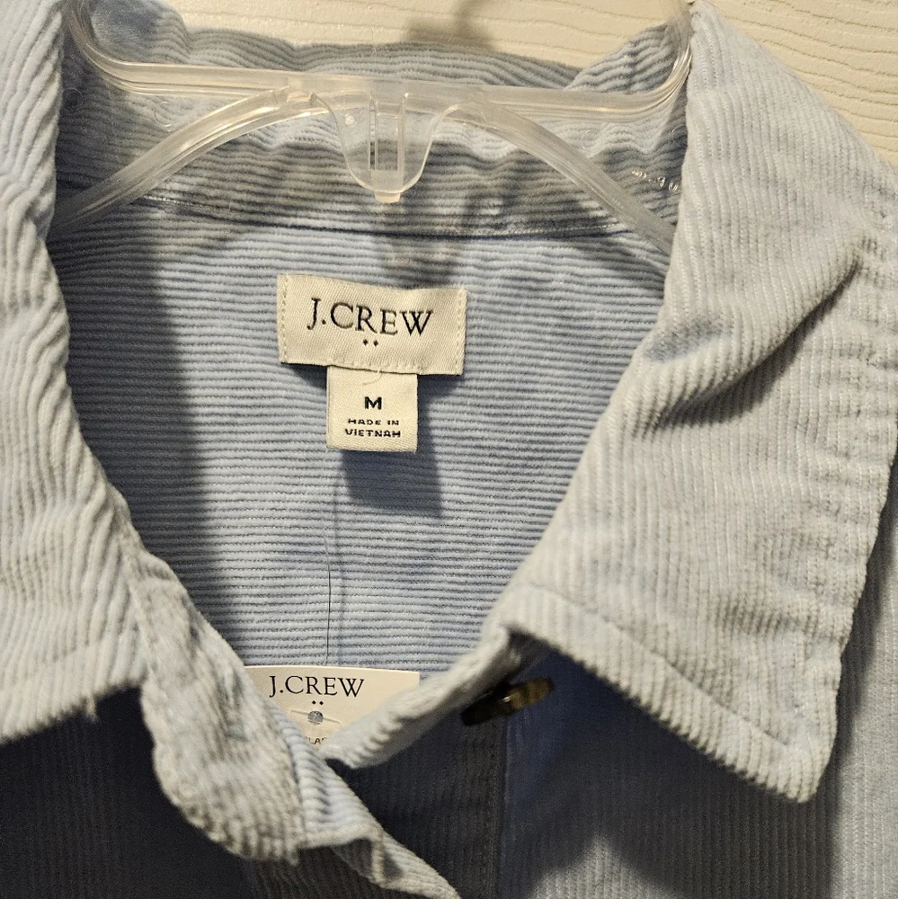 J CREW CORDUROY SHIRT JACKET - Picture 3 of 3